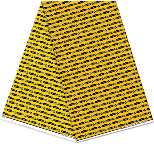 Miniatura 29 de Patrón africano de cera Ankara imprime tela 6 yardas 100% algodón cera paño para vestido de fiesta y telas de tapicería DIY LB041