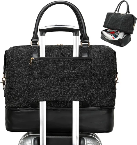 Miniatura 8 de CAMTOP Bolso de viaje para mujer con funda de equipaje y compartimento para zapatos