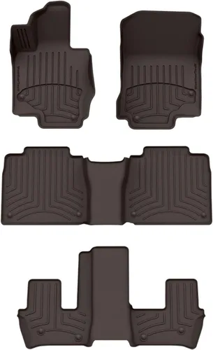 Miniatura 12 de WeatherTech FloorLiner HP Alfombrillas de suelo de ajuste personalizado para Mercedes GLS SUV, AMG GLS 63 SUV, AMG GLS 63 - Juego completo Negro