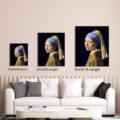 Miniatura 99 de A&T ARTWORK Campo de trigo con cipreses de Van Gogh Las reproducciones de arte clásico mundial, impresiones en lienzo giclée para decoración