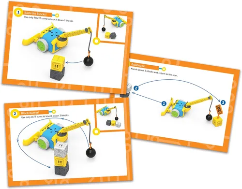 Miniatura 3 de Learning Resources Botley Crashin' - Juego de accesorios de construcción (botella no incluida), 10 piezas, codificación para niños de 5 años