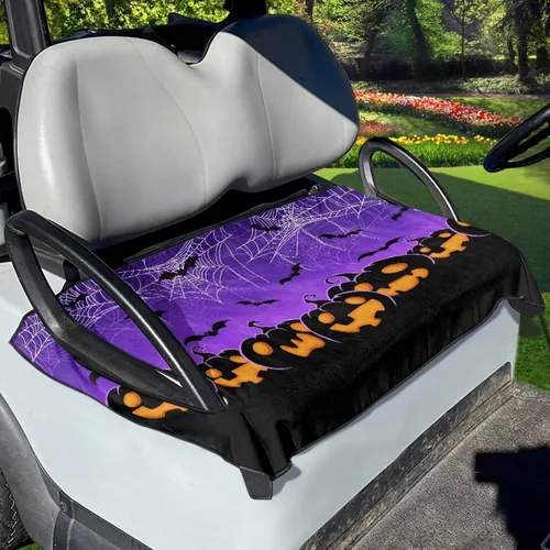 Miniatura 33 de Yewattles Universal personalizado carrito de golf cubierta de asiento de verano al aire libre Anti-caliente Club Coche Coche Manta Green Lawn Golf