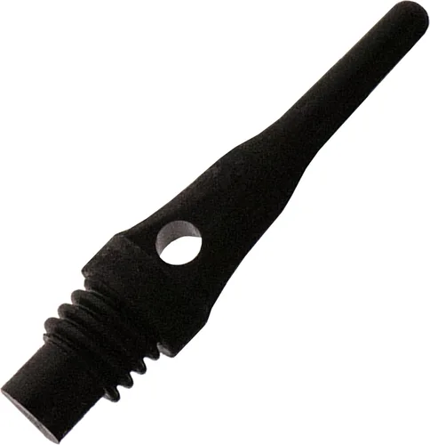 Miniatura 2 de Viper Dart accesorio suave para punta de dardos Tufflex (supercorto) 2BA, en paquete de 100 y 1000 unidades Negro