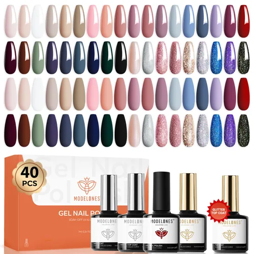 Miniatura 9 de Modelones Kit de estampado de uñas a cuadros de 16 piezas, sello de punta francesa, esmalte de gel de pintura blanca y negra, a prueba de polvo