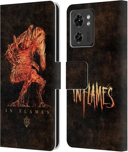 Miniatura 8 de Head Case Designs Officially Licensed in Flames Adventures Metal Grunge Leather Book Wallet Case Cover Compatible with Motorola Moto Edge 40