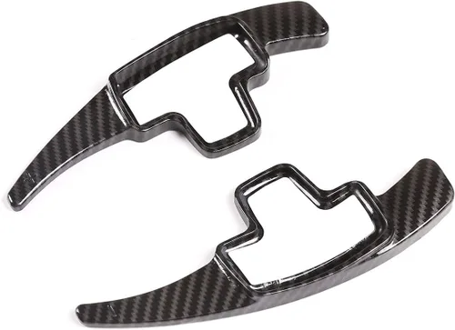 2 unids ABS volante palanca de cambios para Mercedes Benz A B E GLA GLK GL SLK R ML Clase W176 W246 W212 X204 X166 Accesorios (fibra de carbono)