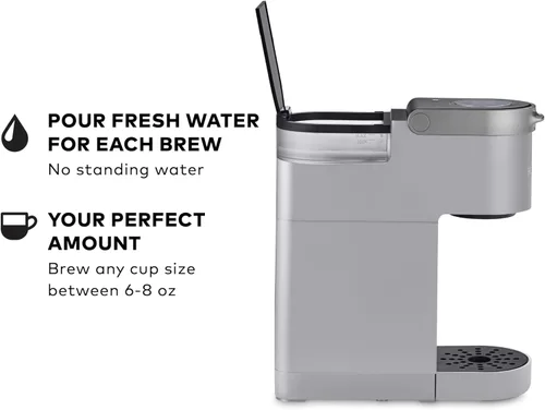Miniatura 4 de Keurig K-Suite Premium - Cafetera de hospitalidad en la habitación, taza individual, plata/negro