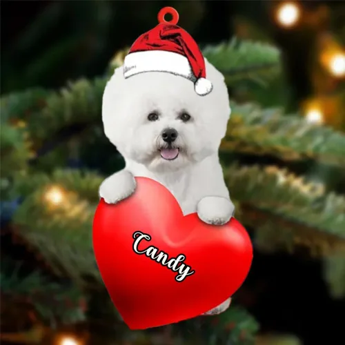 Miniatura 76 de Adornos de Navidad personalizados para perros, nombre personalizado, adorno de Malamute de Alaska, adornos acrílicos, regalos de Navidad, amantes
