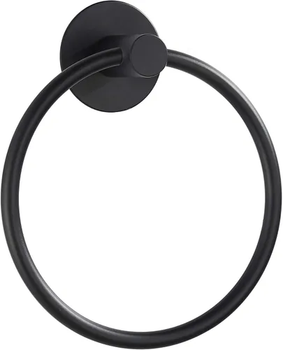 Miniatura 8 de Anillo de toalla adhesivo autoadhesivo para toalla de mano, de acero inoxidable, soporte para toalla de baño, soporte de pared Hh-r1111