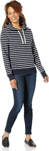 Miniatura 3 de Tienda Essentials - Sudadera con capucha de vellón de tela de toalla para mujer (disponible en tallas extragrandes)