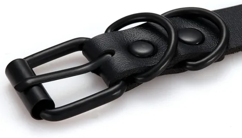 Miniatura 4 de HEXALOVA Gargantilla negra gótica gargantilla de piel sintética collares de cruz para mujeres y niñas joyería punk emo para hombres collares