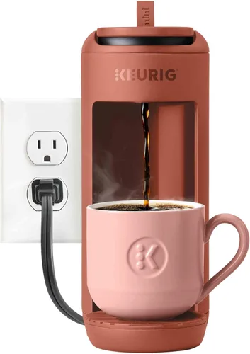 Miniatura 8 de Keurig K-Mini Mate Cafetera de Una Sola Porción – Ultracompacta de 4" de Ancho, Compatible con Taza de Viaje, Regalo Ideal para Fiestas para Piedras