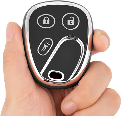 Miniatura 3 de Funda para llavero Chevy con llavero, funda de TPU suave para llave de automóvil para Chevrolet Silverado Avalanche Suburban Trailblazer Equinox
