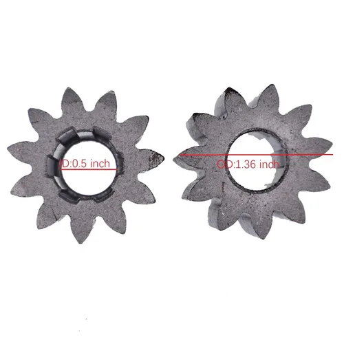 Miniatura 2 de IEQFUE 2 engranajes de piñón de dirección GX20053 compatibles con John Deere D100 110 160 170 LA140 LA145 LA150 LA155 102 105 115 125 135 145 LA165