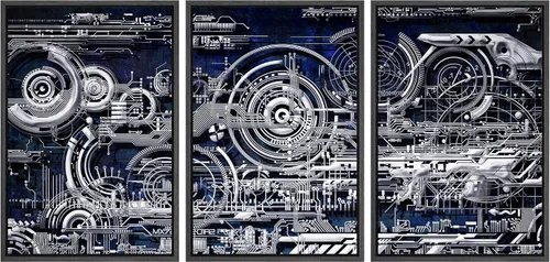 Miniatura 76 de wall26 Lienzo enmarcado para pared, juego de arte exótico tropical, océano, mar, avión, puesta de sol, transporte, fotografía, realismo, decorativo