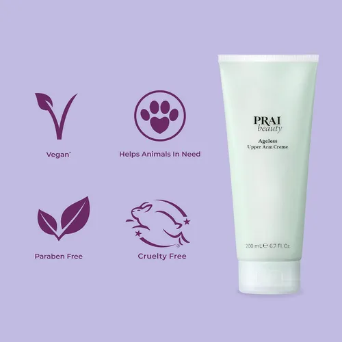 Miniatura 8 de PRAI Beauty Ageless Upper Arm Creme, Anti-Aging and Repairing Body Cream, Skin Firming and Tightening Lotion for Upper Arm, Firming Lotion for Loose