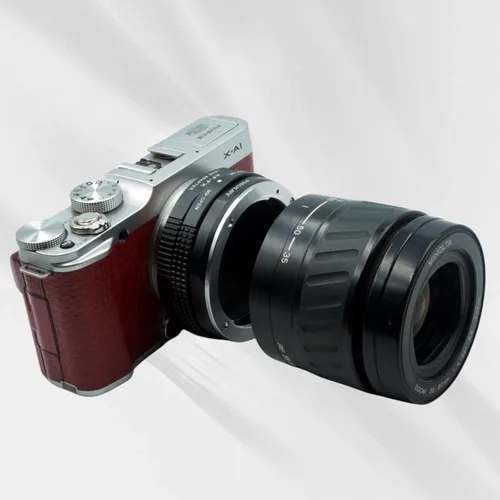 Miniatura 4 de PHOLSY Adaptador de montaje de lente AF a Fuji X con anillo de control de apertura compatible con lente Sony A Minolta AF a cámara Fuji X Mount