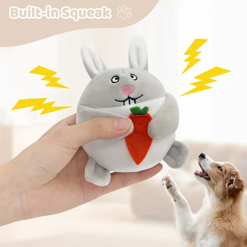 Miniatura 5 de Juguete chillón Ifoyo para perro, grande, duradero, para perros medianos/pequeños, mascotas, juguete para perros de Navidad de Halloween