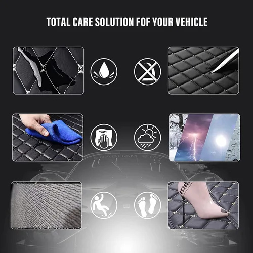Miniatura 2 de Tapetes personalizados para suelo de automóvil para 95% de los sedán, SUV, deportivos, cobertura completa, para todo tipo de clima, hombres y 1