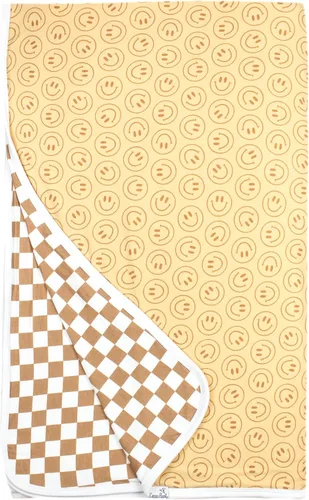 Miniatura 61 de Copper Pearl Manta de bebé jumbo de 3 capas: edredones suaves para niños y niñas Transpirable, acogedora manta para niños pequeños Edredón