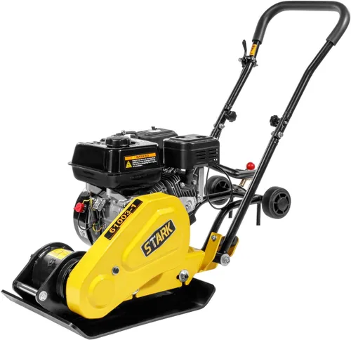 Miniatura 11 de Stark USA Compactador de placas de 2HP a gas 79cc con fuerza de 2,000lbs para construcción, máquina niveladora de concreto, nivelador