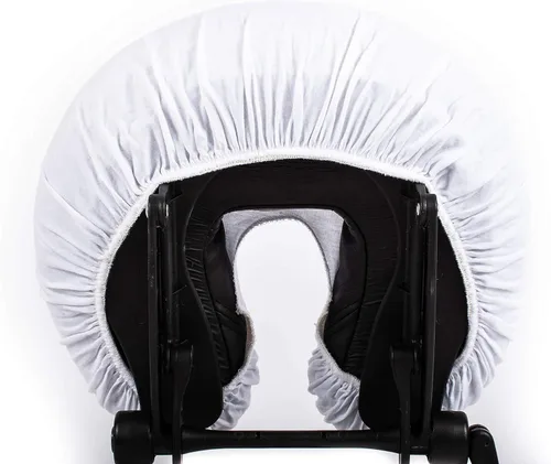 Miniatura 2 de Acuforce Fundas para cuna facial, paquete de 3 – Funda para reposacabezas 100% algodón sin costuras Suave transpirable comodidad para masajes