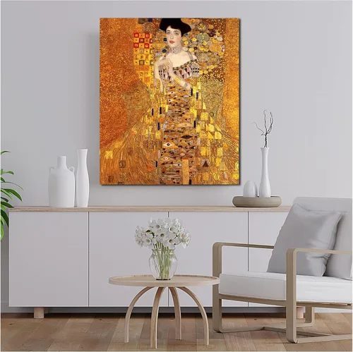 Miniatura 718 de A&T ARTWORK Campo de trigo con cipreses de Van Gogh Las reproducciones de arte clásico mundial, impresiones en lienzo giclée para decoración