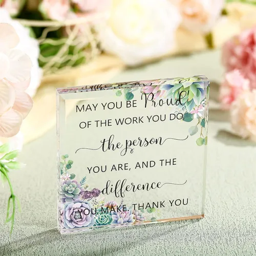Miniatura 2 de Yookeer Regalos de agradecimiento de agradecimiento para compañeros de trabajo, regalo de jubilación para empleados, mujeres, hombres, May You Be