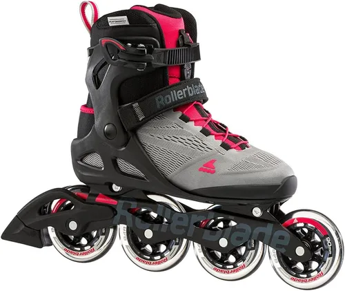 Miniatura 11 de Rollerblade Macroblade 90 Patín en línea para mujer, color rosa paraíso neutro