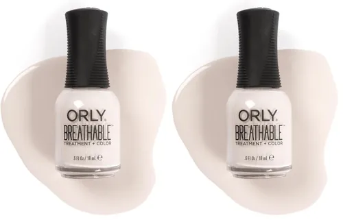 Miniatura 32 de Orly Esmalte de uñas transpirable, tratamiento y color - 20990 Flower Power para mujeres, 0.6 oz