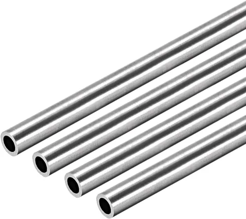 Miniatura 6 de uxcell Tubo redondo de acero inoxidable 304 0.276 in OD 0.016 in espesor de pared 9.843 in de longitud Tubo recto sin costura 4 piezas