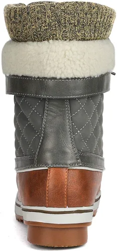 Miniatura 5 de DREAM PAIRS Botas de nieve de invierno para mujer