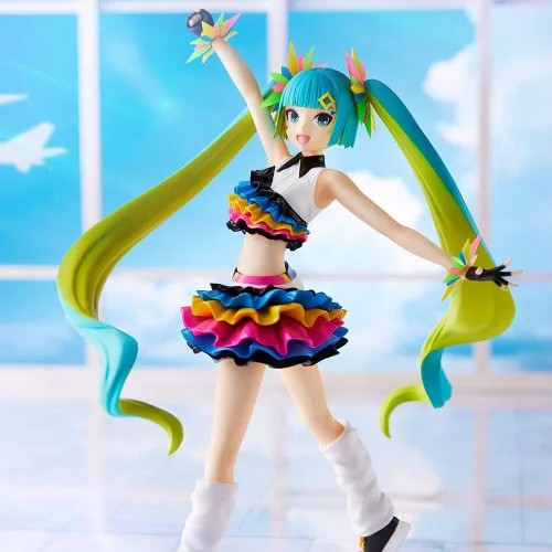 Miniatura 5 de SEGA - FIGURIZM - Hatsune Miku - Project Diva MEGA39's - Hatsune Miku - Estatua Catch The Wave, 9.8 Pulgadas