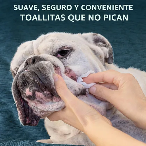 Miniatura 2 de Pet MD Toallitas tópicas para limpieza - con aloe para gatos y perros - 50