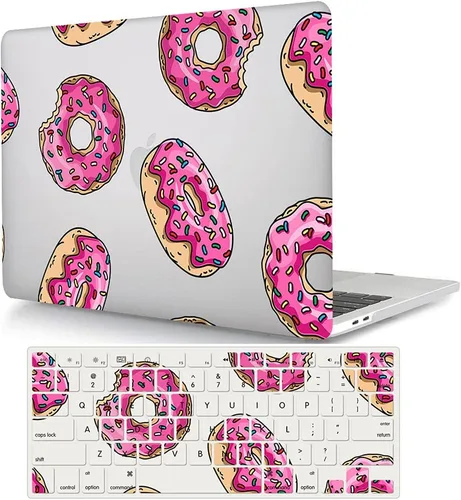 Miniatura 18 de Funda compatible con MacBook Air de 13 pulgadas (versión anterior 2010-2017, modelos: A1369 y A1466), cubierta protectora de plástico duro y funda