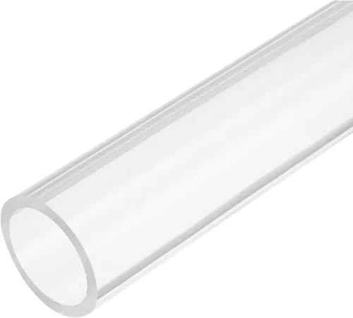 Miniatura 21 de MECCANIXITY Tubo de acrílico rígido redondo transparente 1mm(0.04") DI 3mm(1/8") DE 305mm(12") para lámparas y linternas, sistema de refrigeración