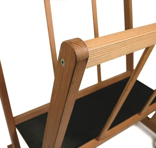 Miniatura 2 de Cappelletto Allegra - Estante de impresión de madera de haya maciza, estante de almacenamiento y exhibición para obras de arte, lienzos y carteras