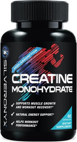 Monohidrato de creatina 3000 mg por porción - Polvo de creatina micronizada de 3 veces de fuerza - Apoya el músculo magro, la fuerza, la energía y