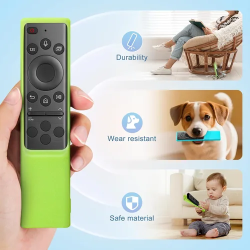 Miniatura 6 de Funda para mando a distancia de Samsung Smart TV, de silicona BN59-01385A (Paquete de 2)