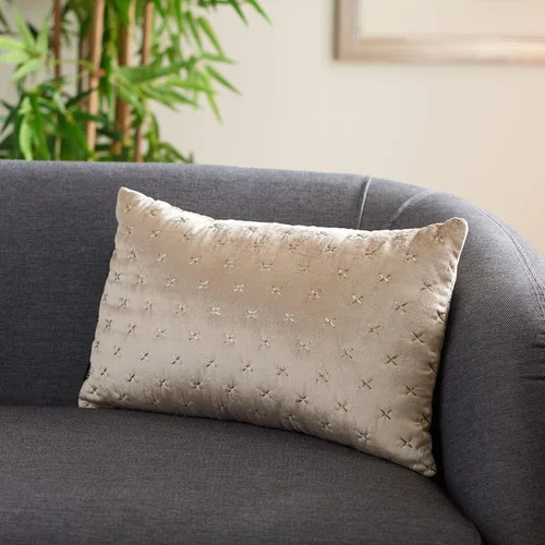 Miniatura 7 de SAFAVIEH Home Collection Deana - Cojín decorativo (18.0 x 18.0 in), color beige