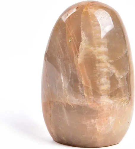 Miniatura 18 de AMOYSTONE Piedra de preocupación pulida de ópalo verde natural para aliviar la ansiedad, piedra preciosa de reiki de cristal curativo de mano
