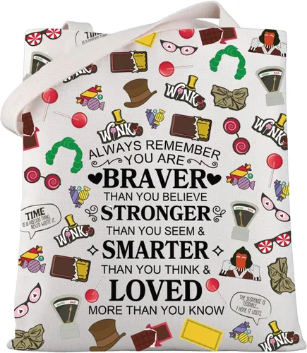 Miniatura 8 de WSNANG Willy - Bolsa de mano musical para fanáticos y amantes de la música, regalo para amantes del chocolate, bolsa de teatro musical