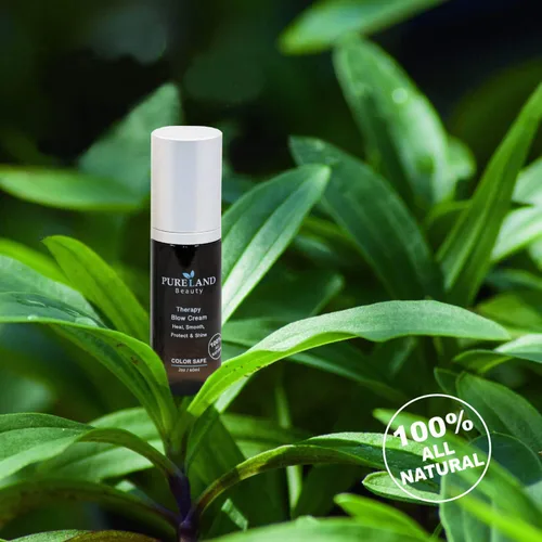 Miniatura 7 de Pureland Beauty Therapy Blow Cream - Tratamiento de reparación capilar sin enjuague, mascarilla hidratante para cuero cabelludo sensible y cabello