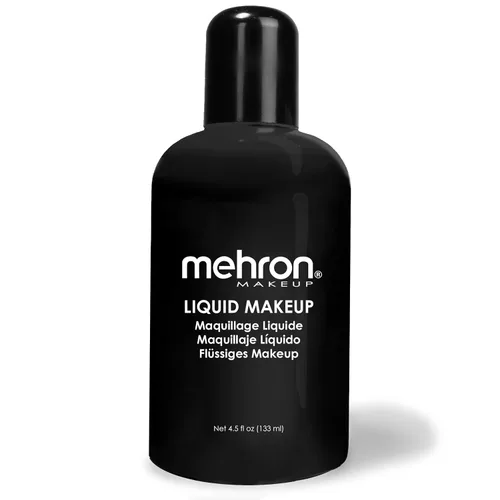 Miniatura 12 de Mehron Maquillaje líquido de maquillaje Pintura facial y pintura corporal 4.5 oz (4.5 fl oz) (marrón claro)