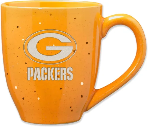 Miniatura 60 de Rico Industries - Taza de café de cerámica con grabado láser de color del equipo de fútbol de la NFL, 16 oz