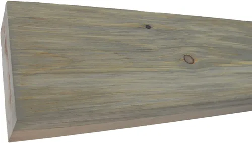 Miniatura 10 de Wilson Estante grueso flotante de madera maciza para repisa