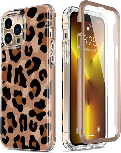 Miniatura 13 de Esdot Funda protectora para iPhone 13 Mini con protector de pantalla integrado, protección de grado militar con diseños de moda para mujeres