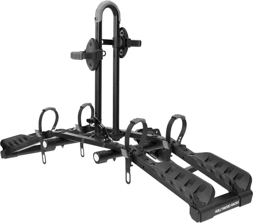 Hollywood Racks Destination 2 Portabicicletas de Enganche, Transporta 2 Bicicletas de hasta 35 Libras Cada Una - Portabicicletas Ligero Estilo