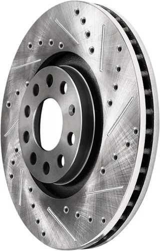 Miniatura 8 de Detroit Axle - Kit de freno delantero para Audi A6 Quattro 2002-2004, Allroad Quattro 2001-2005, S6 2002-2003, rotores de freno de disco perforados