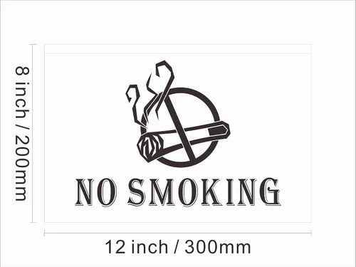 Miniatura 3 de 120016 - Letrero de neón con luz LED para prohibición de cigarrillos en la zona de no fumar (12 x 8 pulgadas, 16 colores por control remoto)